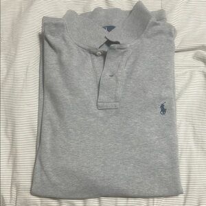 Polo by Ralph Lauren Gray Classic Polo Shirt XL Soft Washed Cotton